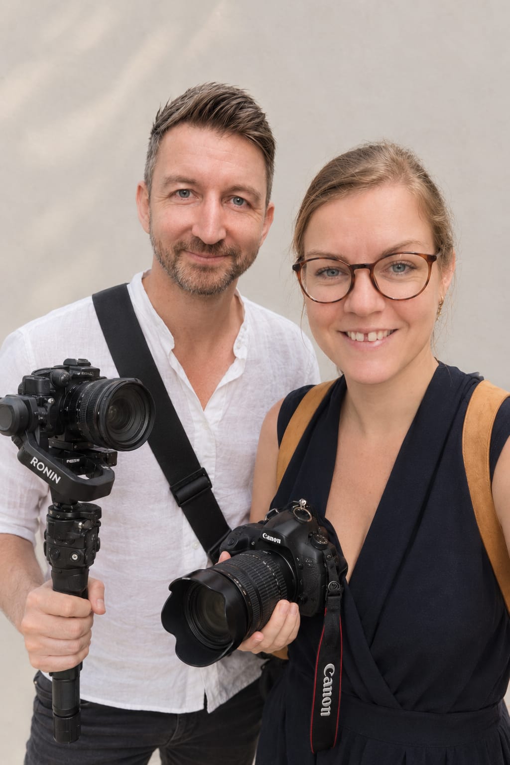 Héloïse et Fabien, fondateurs de Riviera Photobooth
